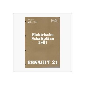 Renault 21 1987 - Schaltpläne