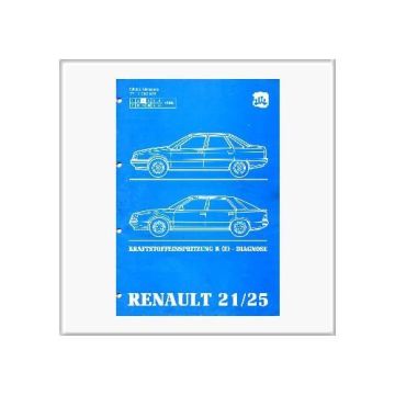 Renault 21/25 Kraftstoffeinspritz. - Werkstatthandbuch Nachtrag