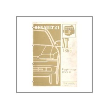 Renault 21 - Einspritzanlage - Werkstatthandbuch