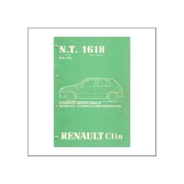 Renault Clio - Werkstatthandbuch Mono Einspritzanlage MKB: C3G720
