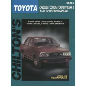 Toyota Cressida Corona Crown MkII (70-82) Repair Manual Chilton Reparaturanleitung