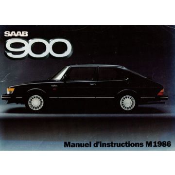 Saab 900 (1986) Manuel d´instructions 