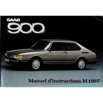 Saab 900 (1987) Manuel d´instructions