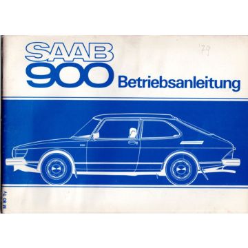 Saab 900 (1980) Betriebsanleitung  