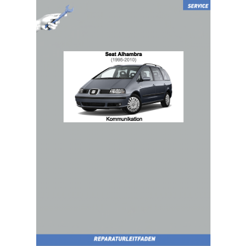 Seat Alhambra 1 (1995-2010) Reparaturleitfaden Kommunikation Radio Navi MFL 