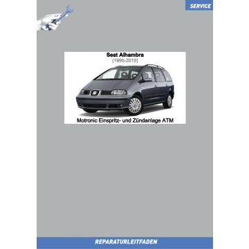 Seat Alhambra 1 (1995-2010) Reparaturleitfaden Motronic Einspritz- und Zündanlage ATM