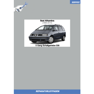 Seat Alhambra 1 (1995-2010) Reparaturleitfaden 5 Gang Schaltgetriebe 006