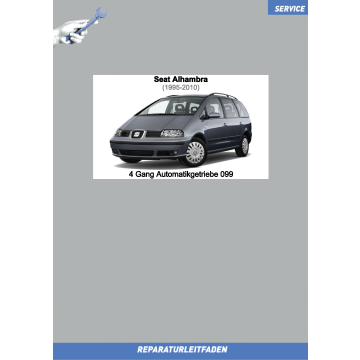 Seat Alhambra 1 (1995-2010) Reparaturleitfaden 4 Gang Automatikgetriebe 099