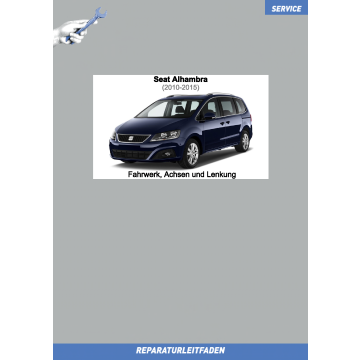 Seat Alhambra (2010-2015) Reparaturleitfaden Fahrwerk, Achsen und Lenkung