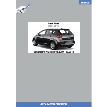 Seat Altea (2009-2015) Schaltpläne / Elektrik 03.2009 - 10.2015