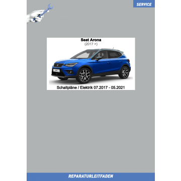 Seat Arona (2017-2021) Schaltpläne / Elektrik 07.2017 - 05.2021