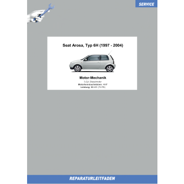 Seat Arosa Typ 6H (97-04) Dreizylinder-Dieselmotor, Mechanik
