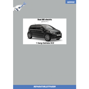 Seat Mii electric (2019 ➤) Reparaturleitfaden 1-Gang Getriebe 0CZ