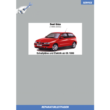 Seat Ibiza 2 (1999-2002) Schaltpläne und Elektrik ab 08.1999