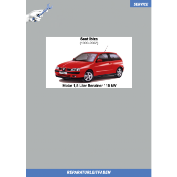 Seat Ibiza 2 (1999-2002) Reparaturleitfaden Motor 1,8 Liter Benziner 115 kW