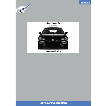 Seat Leon 4 (2020 ➤) Reparaturleitfaden Kommunikation Navi MFL