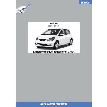 Seat Mii (2011-2019) Reparaturleitfaden Kraftstoffversorgung Erdgasmotor CPGA