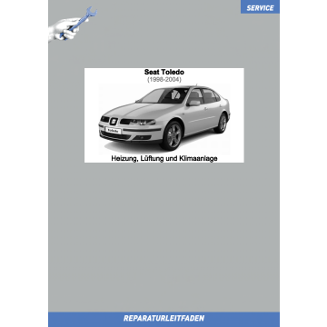 Seat Toledo 2 (1998-2004) Reparaturleitfaden Heizung, Lüftung und Klimaanlage
