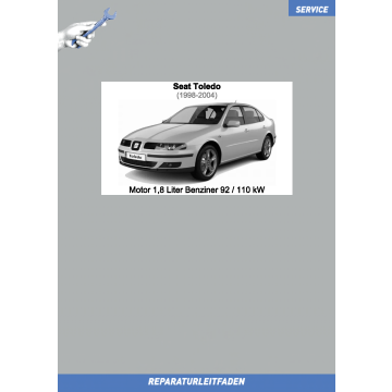 Seat Toledo 2 (1998-2004) Reparaturleitfaden Motor 1,8 Liter Benziner 92 / 110 kW