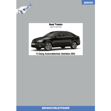 Seat Toledo (2012-2019) Reparaturleitfaden 6 Gang Automatikgetriebe 09G