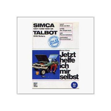 Simca 1307 / 1308 / 1309 SX - Reparaturanleitung