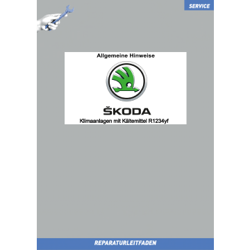Skoda Klimaanlagen mit Kältemittel R1234yf