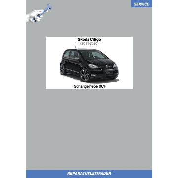 Skoda Citigo (2011-2020) Reparaturleitfaden Schaltgetriebe 0CF