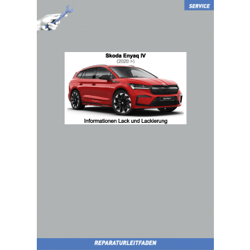 Skoda Enyaq 4 (2020 ➤) Informationen Lack und Lackierung