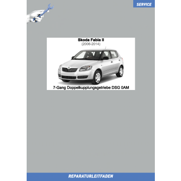 Skoda Fabia 2 (2006-2014) Reparaturleitfaden 7-Gang Automatikgetriebe DSG 0AM