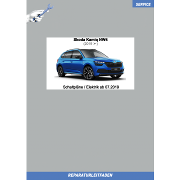 Skoda Kamiq (2019 ➤) Reparaturleitfaden Schaltpläne / Elektrik ab 07.2019