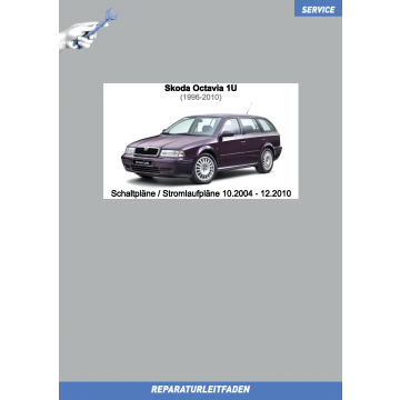 Skoda Octavia 1 (2004-2010) Schaltpläne Verkabelung Elektrik