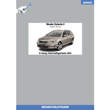 Skoda Octavia 2 (2004-2013) Reparaturleitfaden 6-Gang Automatikgetriebe 09G