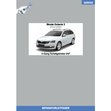 Skoda Octavia 3 (2012-2020) Reparaturleitfaden 5-Gang Schaltgetriebe 0AF
