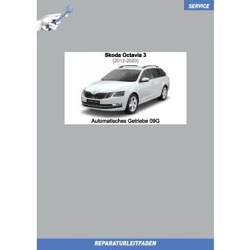 Skoda Octavia 3 (2012-2020) Reparaturleitfaden Automatikgetriebe 09G