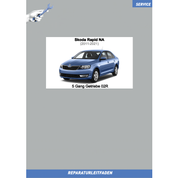 Skoda Rapid NA (2011-2021) Reparaturleitfaden 5 Gang Getriebe 02R