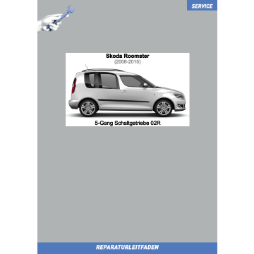Skoda Roomster (2006-2015) Reparaturleitfaden 5-Gang Schaltgetriebe 02R