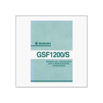 Suzuki GSF 1200 S - Handleiding