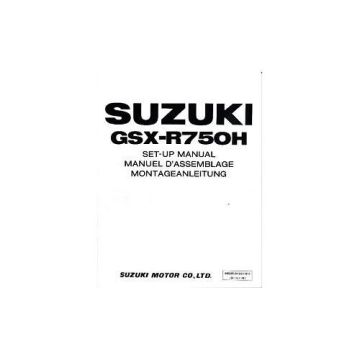 Suzuki  GSX-R750 (85-87) - Montageanleitung