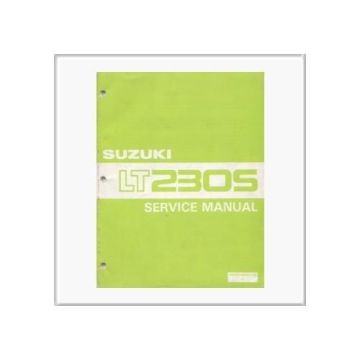 Suzuki LT 230 S (ab 1985) Workshop Manual