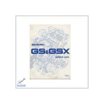 Suzuki Motorräder GS / GSX 400 bis 1100ccm (80) Werkstatthandbuch Servicedaten