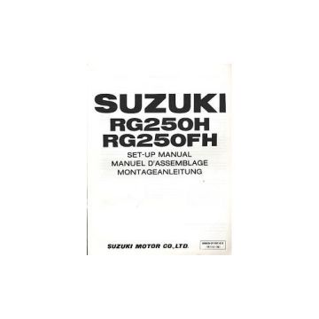 Suzuki RG250H/ FH (84-88) Montageanleitung