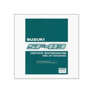 Suzuki Swift SF 413 Vierradantrieb - Werkstatthandbuch