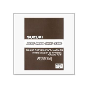 Suzuki Vitara SE/SZ 416 - Werkstatthandbuch Anhang