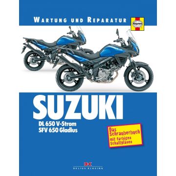 Suzuki DL 650 V-Strom / SFV 650 Gladius (04-17) Reparaturanleitung Schrauberbuch