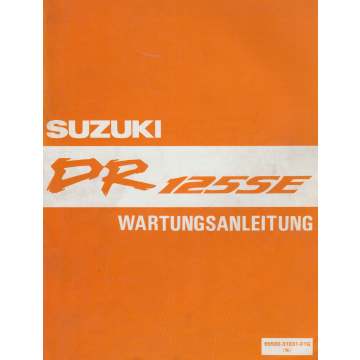 Suzuki DR 125 SE (1994) Wartungsanleitung