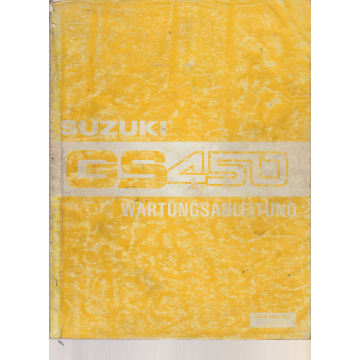 Suzuki GS 450 (1981-1987)  Wartungsanleitung