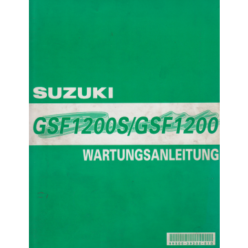 Suzuki GSF 1200 S / GSF 1200 (2000) Wartungsanleitung