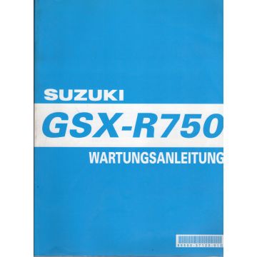 Suzuki GSX-R750 (2004) Wartungsanleitung