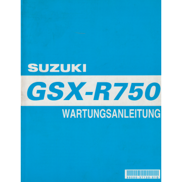 Suzuki GSX-R750 (2006) Wartungsanleitung