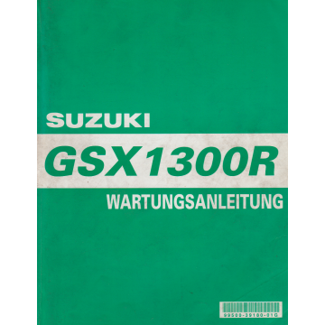 Suzuki GSX 1300 R (1999) Wartungsanleitung